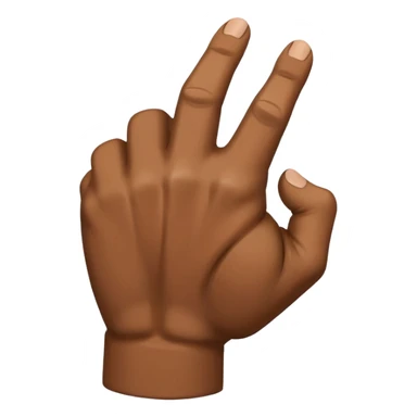 rear of veiny fist backview sticker