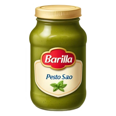 Barilla, Pesto Sauce sticker