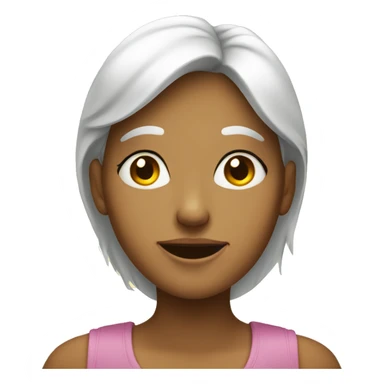 happy and sad lady sticker