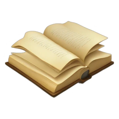 libro abriendose sticker