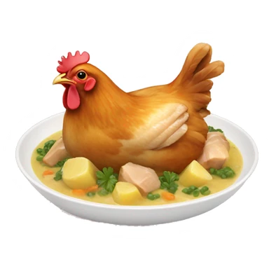 Chicken Fricassee sticker