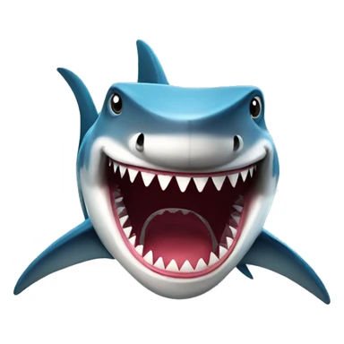 Shark gambling  sticker