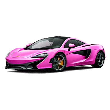 pink mclaren sticker
