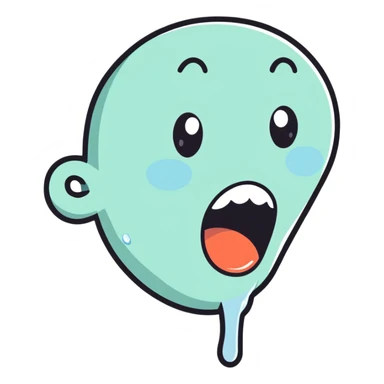 Laughing crying  sticker