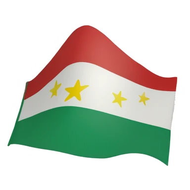 Bandera gitana azul verde y roja sticker