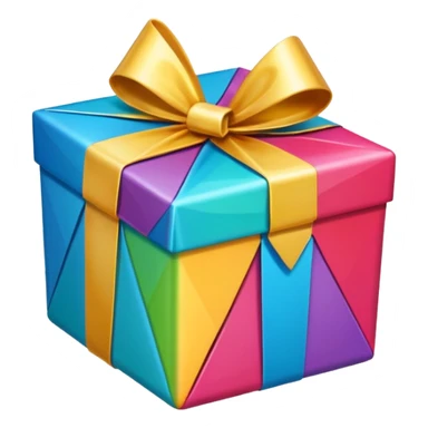 Surprise triangle box sticker