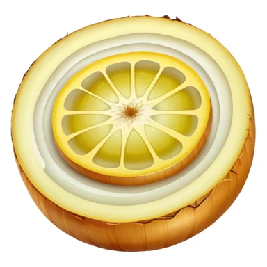 onion slices sticker