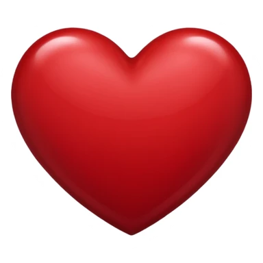Dark red heart sticker