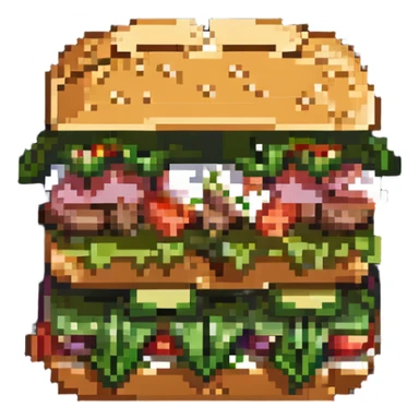 Peruvian sandwich sticker