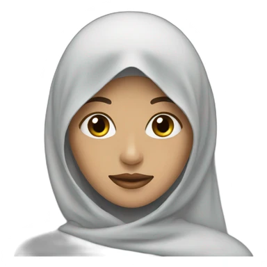 Woman with Niqab sticker
