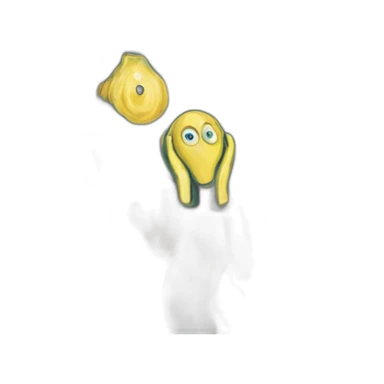 Edvard munch’s The scream sticker