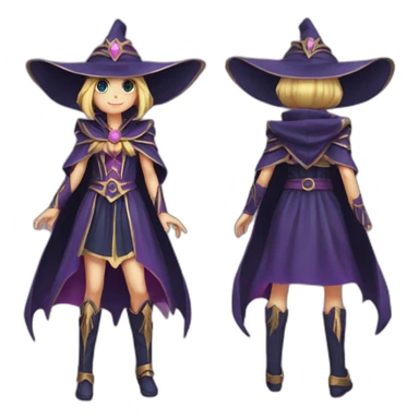 dark magician girl sticker