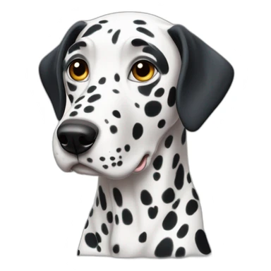 Dalmatian sticker