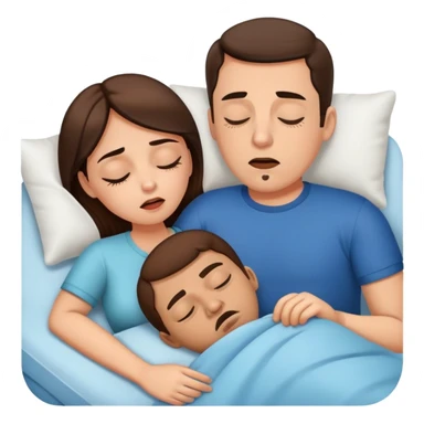 Tired because of husband snoring 💤 sticker