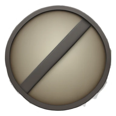 The prohibition sign sticker