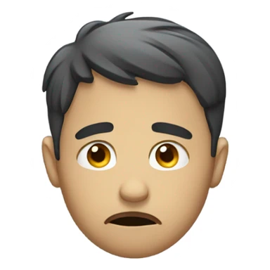 Person sad someone is flying sticker