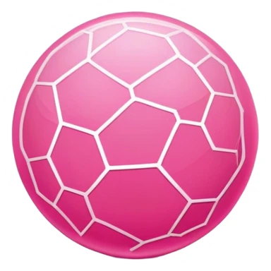 simplistic pink world wide web icon sticker