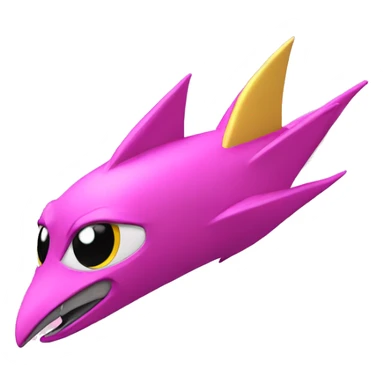 Pink Super sonic  sticker