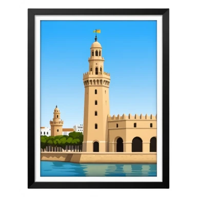 Torre del Oro Seville sticker