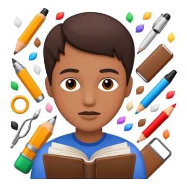 writer items sticker