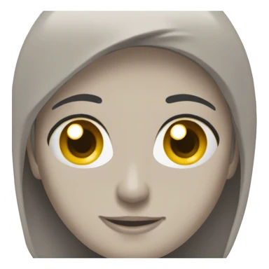 elinde terlik olan yüz sticker