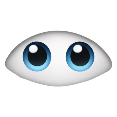 Heart eyes with tears  sticker