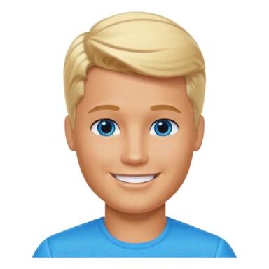 Barbie Ken hace sticker