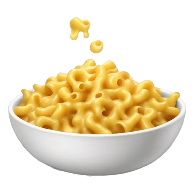 Mac & cheese pasta bowl sticker