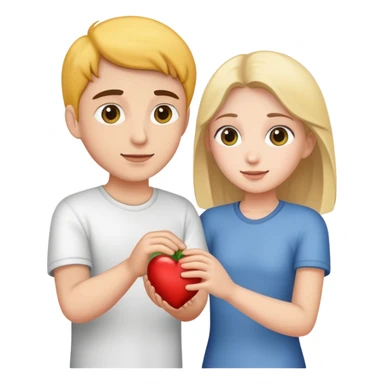 person helping someone in need, performing a good deed sticker