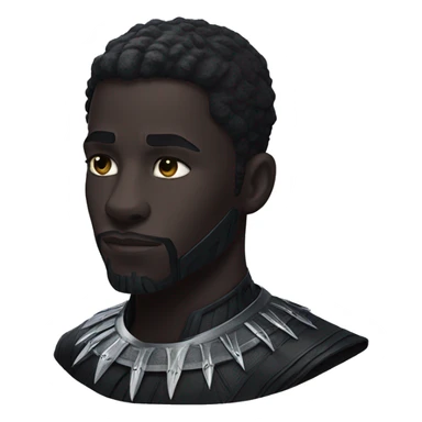 Black panther marvel wakanda forever text emoji  sticker