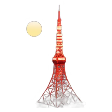 Tokyo tower sticker