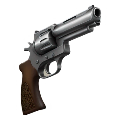pistol with drum magazine sticker