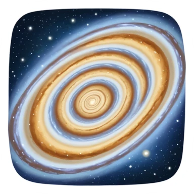 andromeda galaxy sticker