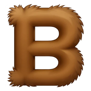 Make furry letters that say 26 sticker