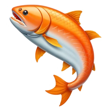 Salmon sticker