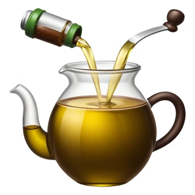 coffee blend infused olive oil sticker