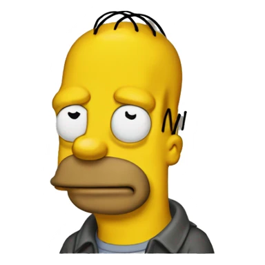 Homero Simpson  sticker