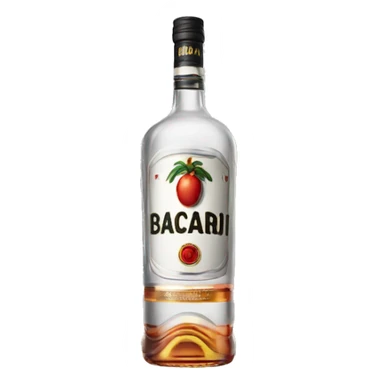 bacardi sticker