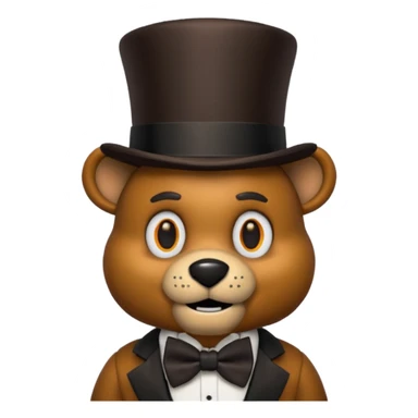 Freddy fazbear sticker