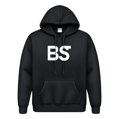 Add BST letters on hoodie sticker