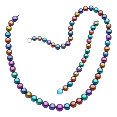 Colorful String Bead sticker