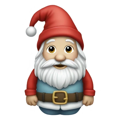 christmas gnome sticker