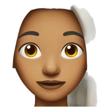 Woman with wrinkles  sticker