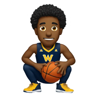Wvu basketball  sticker