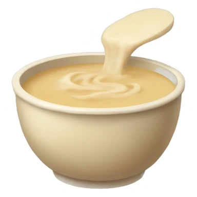 Beige asthetic soup  sticker