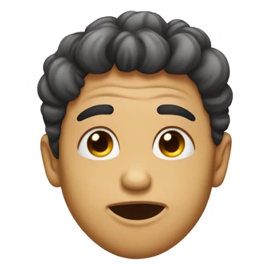 Heart eyes kissy face  sticker