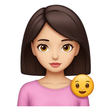 Girly girl morenita  sticker