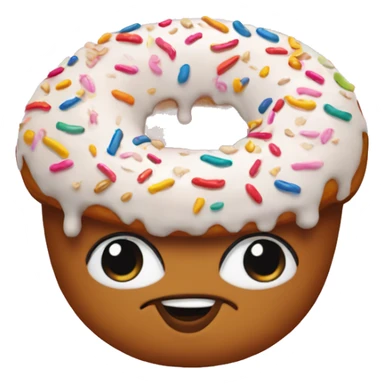  Holy moly donut shop sticker