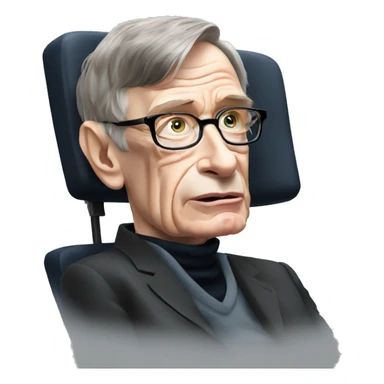 Stephen Hawking sticker