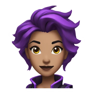 sombra from overwatch sticker